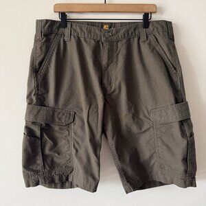 Carhartt Shorts Mens Sz 38 Rugged Flex Canvas Utility Work Relaxed Fit Outdoor